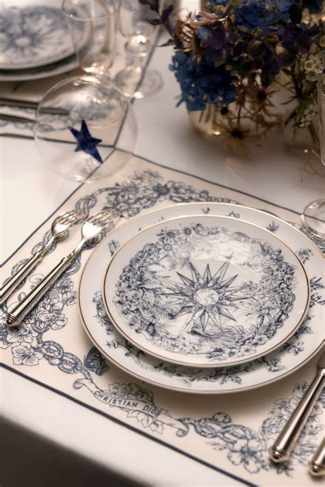 dior plat|Dior maison tableware.